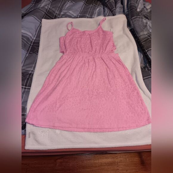 Old Navy Sleeveless Loop-Terry Side-Cutout Dress NWT - Picture 3 of 6